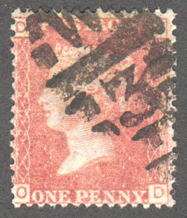 Great Britain Scott 33 Used Plate 200 - OD - Click Image to Close